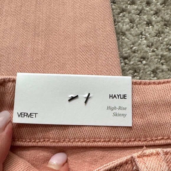 Vervet. “Haylie” High Rise Skinny -NWT - Picture 4 of 7